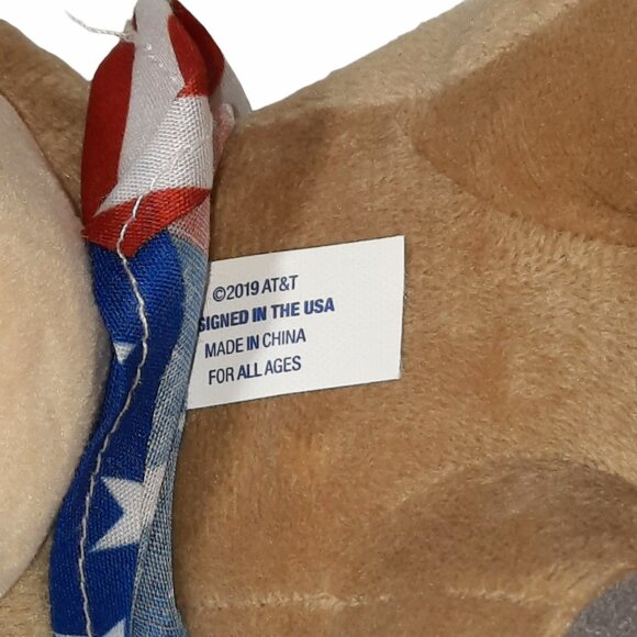 AT&T Milwaukee DNC 2020 Democratic National Convention Flag Donkey Plush Toy 9" - Picture 6 of 6